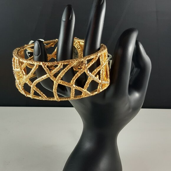 Alexis Bittar Clamp Bracelet, Signed - Picture 4 of 8